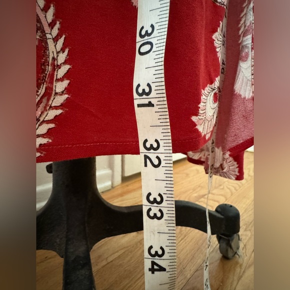 CLOSET CLEAR OUT: TDC Topson Wrap Top & Midi Skirt Set - Picture 11 of 14